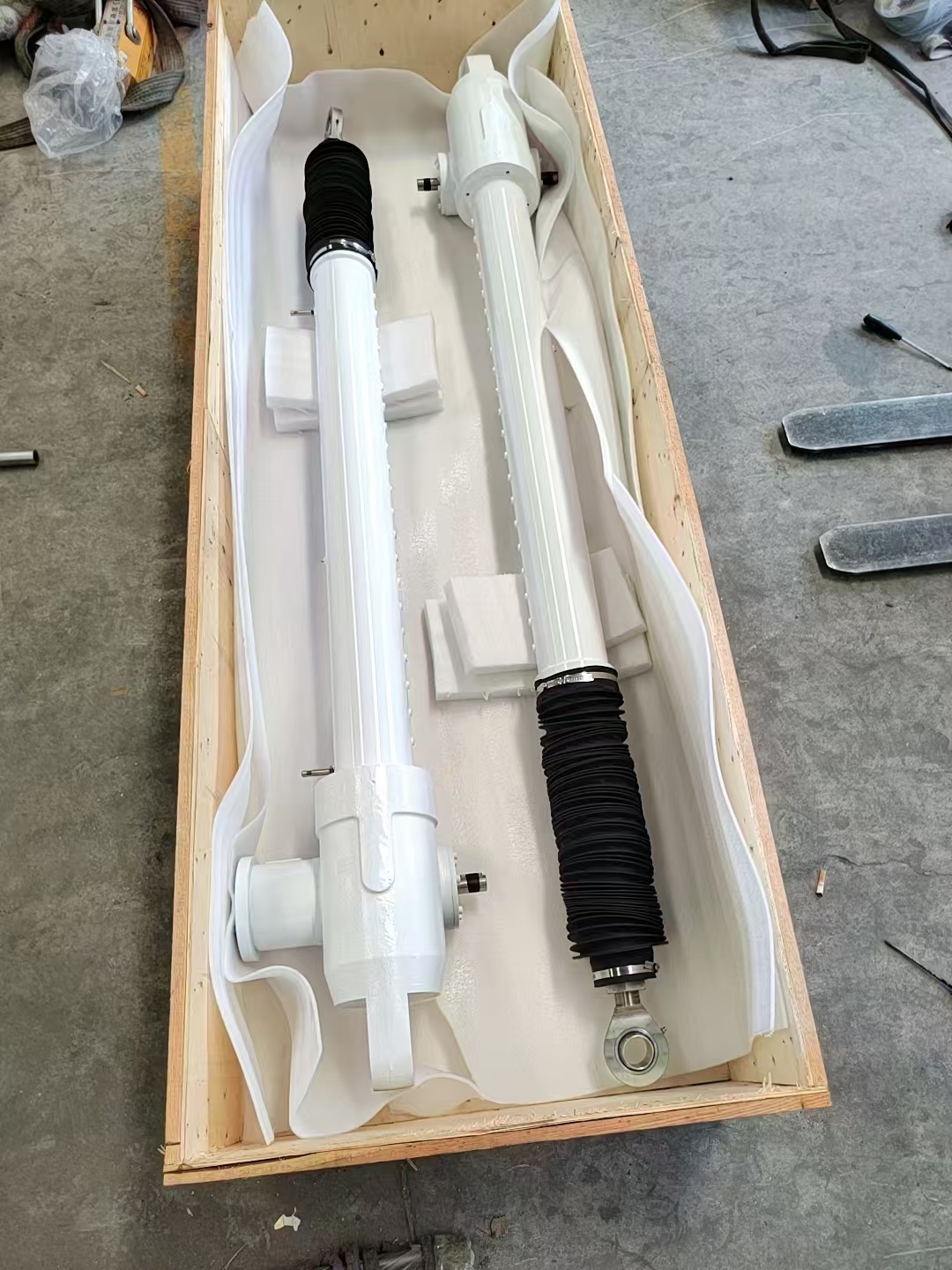 LAP电动推杆水闸门鲁德案例